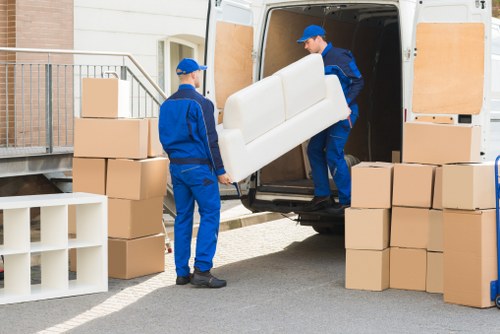 Professional removal van serving Primrosehill residential moves
