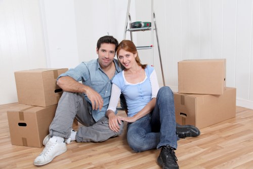 Packing boxes for Primrosehill removals