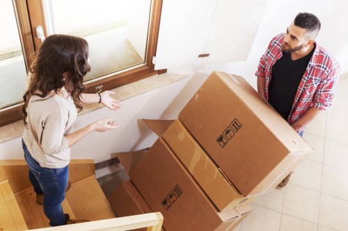 Careful packing and furniture protection for house removals in Primrosehill