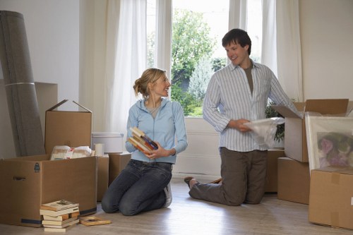 Removal van in Primrosehill supporting office and home relocations