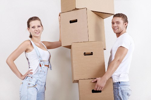Resolving a customer issue with a man and van service