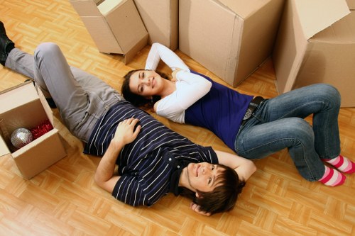 Careful transport for student belongings during a Primrosehill move