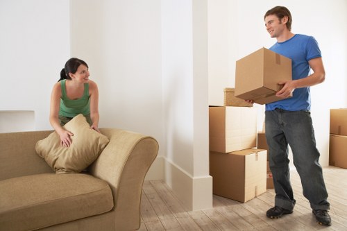 Packed moving truck prepared for a Primrosehill relocation